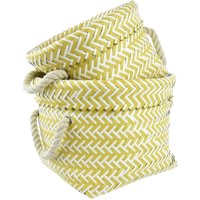 Storage Baskets - Ochre & White - Set of 2 Baskets
Storage Baskets - Ochre & White - Set of 2 Baskets