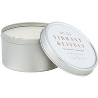 Lemongrass & Cedarwood Tin Candle
Lemongrass & Cedarwood Tin Candle