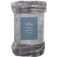 Faux Mink Throw - Grey
Faux Mink Throw - Grey