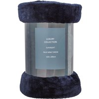 Faux Mink Throw - Navy
Faux Mink Throw - Navy