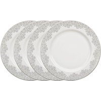 Denby Monsoon Filigree Silver Salad Plates - 4 Piece Set
Denby Monsoon Filigree Silver Salad Plates - 4 Piece Set