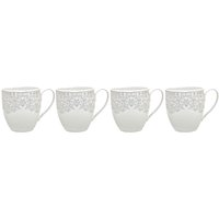 Denby Monsoon Filigree Silver Large Mugs - 4 Piece Set
Denby Monsoon Filigree Silver Large Mugs - 4 Piece Set