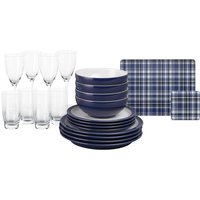 Denby Elements 32 Piece Entertaining Set - Dark Blue
Denby Elements 32 Piece Entertaining Set - Dark Blue