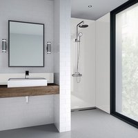 Wetwall White Gloss 3 Sided Kit - Laminate
Wetwall White Gloss 3 Sided Kit - Laminate