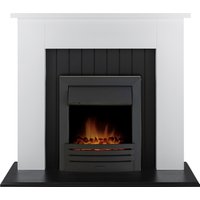 Adam Chessington in White with Eclipse Electric Fire in Black
Adam Chessington in White with Eclipse Electric Fire in Black
