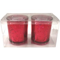 Set of 2 Tealight Holders - Mercury Red
Set of 2 Tealight Holders - Mercury Red