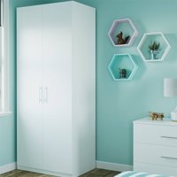 Fitted Bedroom Slab Double Wardrobe - White
Fitted Bedroom Slab Double Wardrobe - White