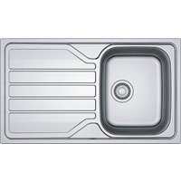 Franke Flash 1 Bowl Silver Reversible Sink
Franke Flash 1 Bowl Silver Reversible Sink
