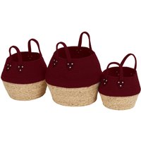 Berry Rope Baskets - Set of 3
Berry Rope Baskets - Set of 3