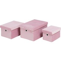 Velvet Storage Boxes - Blush - Set of 3
Velvet Storage Boxes - Blush - Set of 3