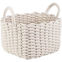 Rope Weave Basket - White
Rope Weave Basket - White
