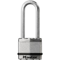 Master Lock Excell Laminated Long Shackle Steel Padlock - 45mm
Master Lock Excell Laminated Long Shackle Steel Padlock - 45mm
