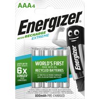 Energizer Extreme 800mAh Rechargeable AAA Batteries - 4 Pack
Energizer Extreme 800mAh Rechargeable AAA Batteries - 4 Pack