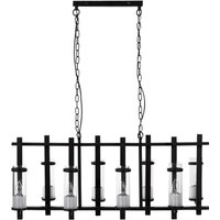 Aspen Iron and Glass Wide Pendant Light
Aspen Iron and Glass Wide Pendant Light