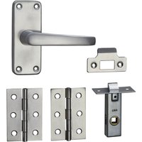 Homebuild Short Backplate Internal Door Pack - Brushed Aluminium
Homebuild Short Backplate Internal Door Pack - Brushed Aluminium