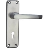 Homebuild Long Backplate Lock Lever Set - Brushed Aluminium
Homebuild Long Backplate Lock Lever Set - Brushed Aluminium