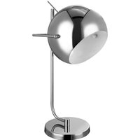 Chrome and White Inside Table Lamp
Chrome and White Inside Table Lamp