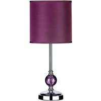 Crackle Glass Purple Shade Table Lamp
Crackle Glass Purple Shade Table Lamp