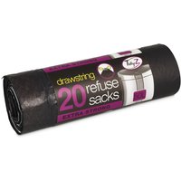 Drawstring Refuse Sacks - 20 Pack
Drawstring Refuse Sacks - 20 Pack