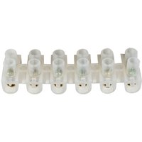 Arlec 6 Way Terminal Connector Strip 15A
Arlec 6 Way Terminal Connector Strip 15A