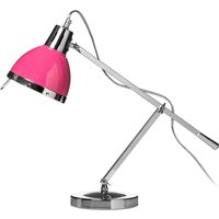Hot Pink Shade Chrome Table Lamp
Hot Pink Shade Chrome Table Lamp