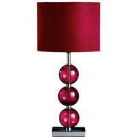 Mistro Red Suede Effect Shade Table Lamp
Mistro Red Suede Effect Shade Table Lamp