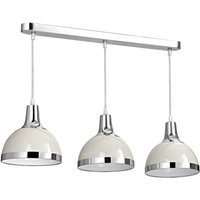 Vermont 3 Clay and Chrome Shades Pendant Light
Vermont 3 Clay and Chrome Shades Pendant Light