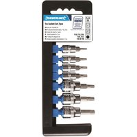 Silverline 7 Piece Socket Set 1/4 & 3/8 and T10 -T40
Silverline 7 Piece Socket Set 1/4 & 3/8 and T10 -T40