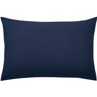 Helena Springfield Plain Dye Standard Pillowcase - Navy
Helena Springfield Plain Dye Standard Pillowcase - Navy