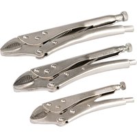 Silverline 3 Piece Self Locking Pliers Set 
Silverline 3 Piece Self Locking Pliers Set