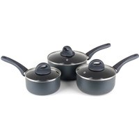 Russell Hobbs 3 Piece Ceramic Saucepan Set - Grey
Russell Hobbs 3 Piece Ceramic Saucepan Set - Grey