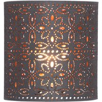 Alexia Lamp Shade - Charcoal with Copper Inner
Alexia Lamp Shade - Charcoal with Copper Inner