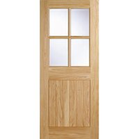 Cottage - 4 Lite Glazed Exterior Door - Oak - 2032 x 813 x 44
Cottage - 4 Lite Glazed Exterior Door - Oak - 2032 x 813 x 44