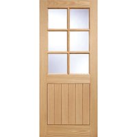 Cottage - 6 Lite Glazed Exterior Door - Oak - 1981 x 762 x 44
Cottage - 6 Lite Glazed Exterior Door - Oak - 1981 x 762 x 44