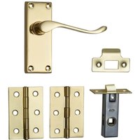 Homebuild Victorian Scroll Short Backplate Internal Door Pack - Polished Brass
Homebuild Victorian Scroll Short Backplate Internal Door Pack - Polished Brass