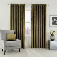 Peacock Blue Hotel Collection Escala Lined Curtains 66 x 90 - Olive
Peacock Blue Hotel Collection Escala Lined Curtains 66 x 90 - Olive