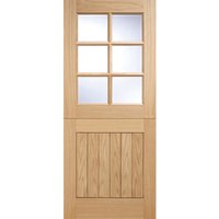 Cottage - Stable - 6 Lite- Glazed Exterior Door - Oak - 2032 x 813 x 44
Cottage - Stable - 6 Lite- Glazed Exterior Door - Oak - 2032 x 813 x 44