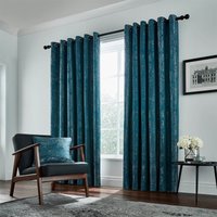 Peacock Blue Hotel Collection Roma Lined Curtains 66 x 90 - Emerald
Peacock Blue Hotel Collection Roma Lined Curtains 66 x 90 - Emerald