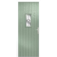 Speedwell - Glazed - Green - White Frame Exterior Door - Right Hand - 2030 x 890 x 70
Speedwell - Glazed - Green - White Frame Exterior Door - Right Hand - 2030 x 890 x 70