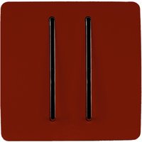 Trendi Switch 2 Gang 2 Way 10A Rocker Light Switch in Screwless Copper
Trendi Switch 2 Gang 2 Way 10A Rocker Light Switch in Screwless Copper