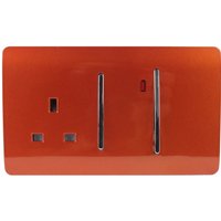 Trendi Switch 45A Neon Insert Cooker Switch in Screwless Copper
Trendi Switch 45A Neon Insert Cooker Switch in Screwless Copper