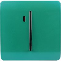 Trendi Switch 20A Neon Insert Heavy Duty Switch in Screwless Teal
Trendi Switch 20A Neon Insert Heavy Duty Switch in Screwless Teal