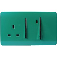 Trendi Switch 45A Neon Insert Cooker Switch in Screwless Teal
Trendi Switch 45A Neon Insert Cooker Switch in Screwless Teal