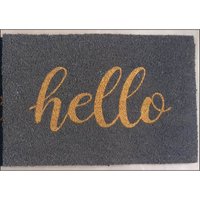 Hello Coir Doormat - 60x40cm 
Hello Coir Doormat - 60x40cm