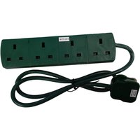 Green Extension Lead - 4 Socket - 1m
Green Extension Lead - 4 Socket - 1m