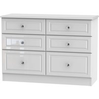Stonehaven 6 Drawer Midi Chest - White
Stonehaven 6 Drawer Midi Chest - White