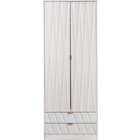 Ice 2 Drawer Wardrobe - White
Ice 2 Drawer Wardrobe - White