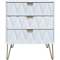 Ice 3 Drawer Midi Chest - White
Ice 3 Drawer Midi Chest - White