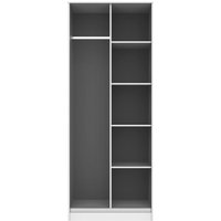 Ice Open Shelf Wardrobe - White
Ice Open Shelf Wardrobe - White