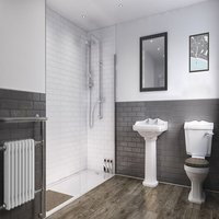 Wetwall White - 1220mm - Shower Panel - Composite
Wetwall White - 1220mm - Shower Panel - Composite